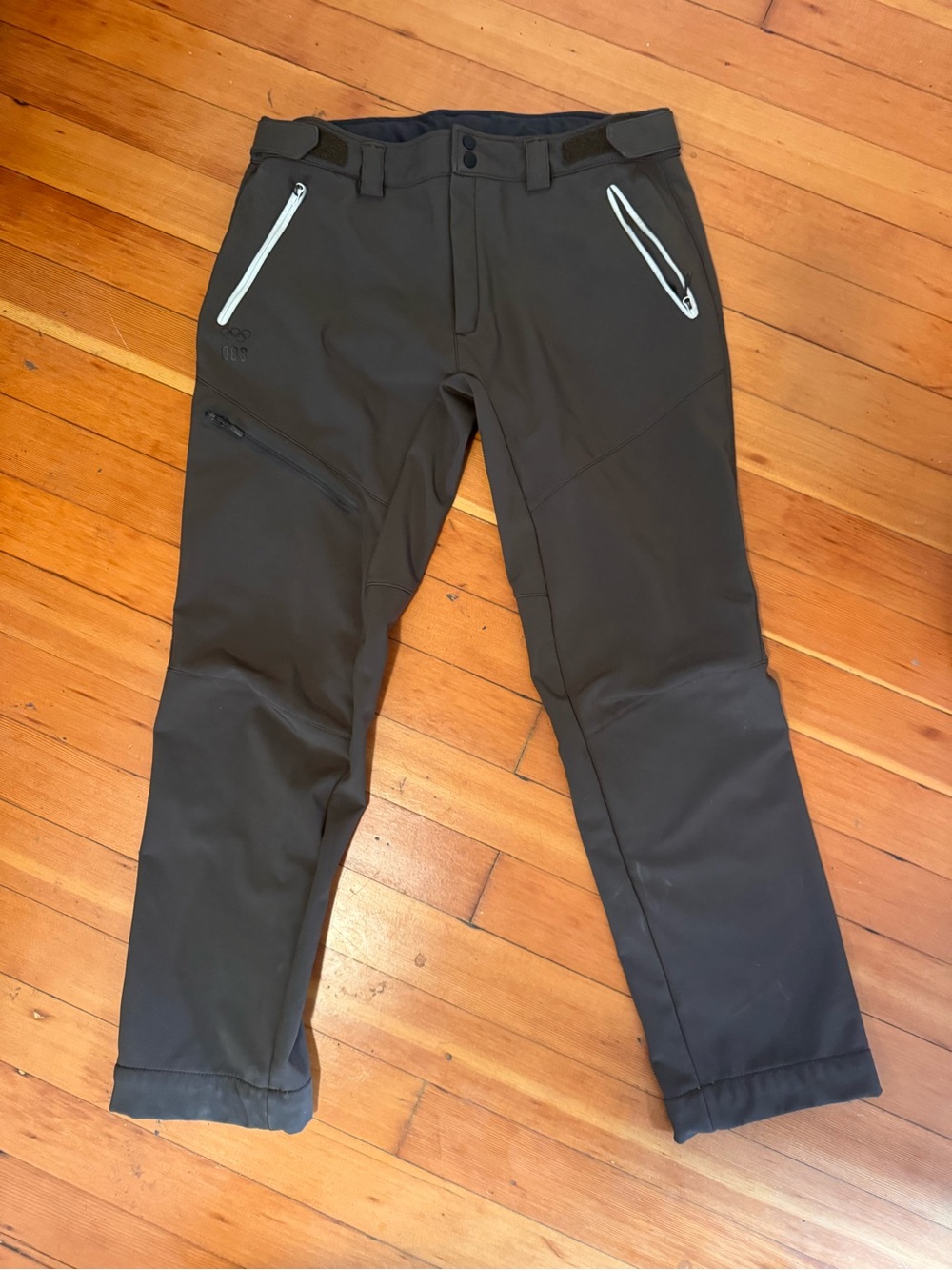 Helly Hansen Men's Brown OBS Fleece Lined Softshell Pants